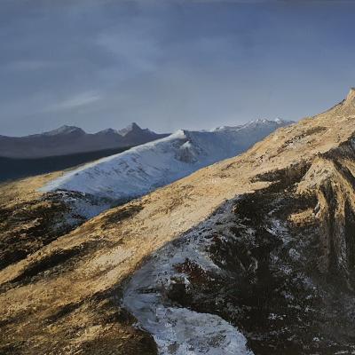 Struktur 5 2020 100x80 Cm